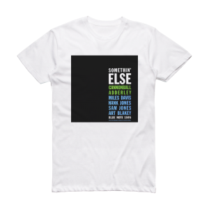 Cannonball Adderley Somethin Else Album Cover T-Shirt White