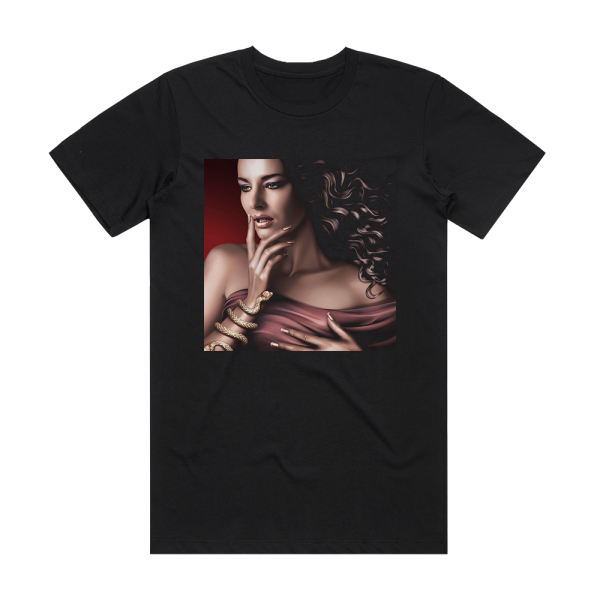 Natacha Atlas Something Dangerous Album Cover T-Shirt Black