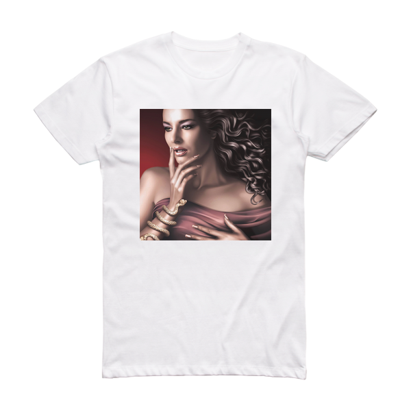 Natacha Atlas Something Dangerous Album Cover T-Shirt White