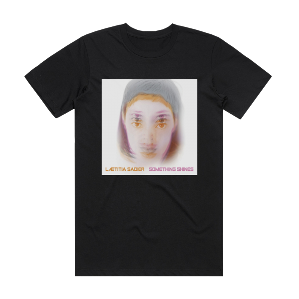 Lætitia Sadier Something Shines Album Cover T-Shirt Black