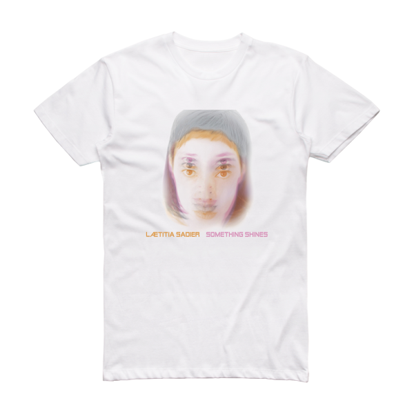 Lætitia Sadier Something Shines Album Cover T-Shirt White