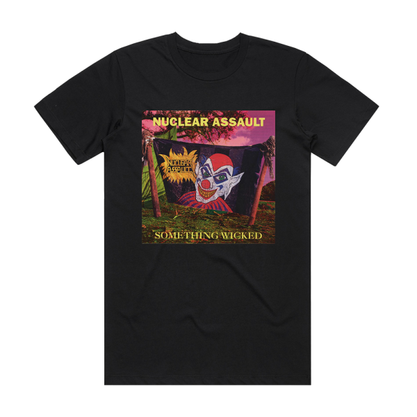 Nuclear Assault Something Wicked Album Cover T-Shirt Black