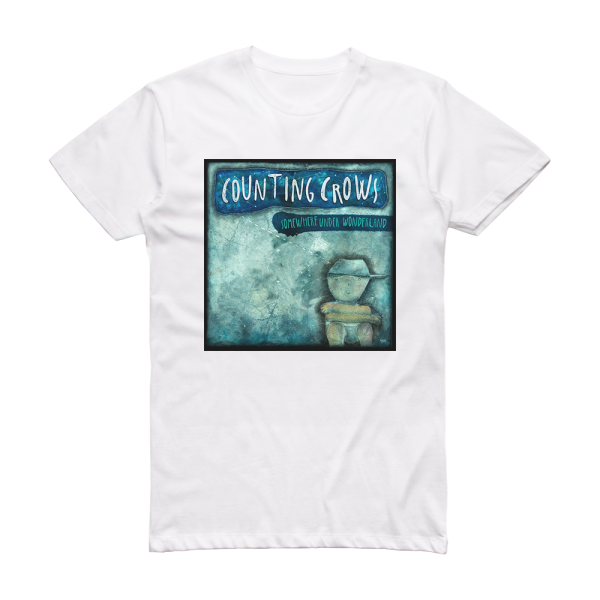 Counting Crows Somewhere Under Wonderland Album Cover T-Shirt White