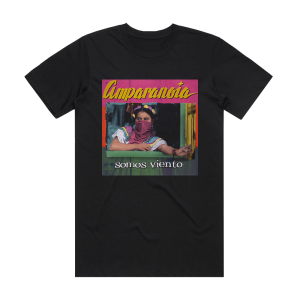 Amparanoia Somos Viento Album Cover T-Shirt Black