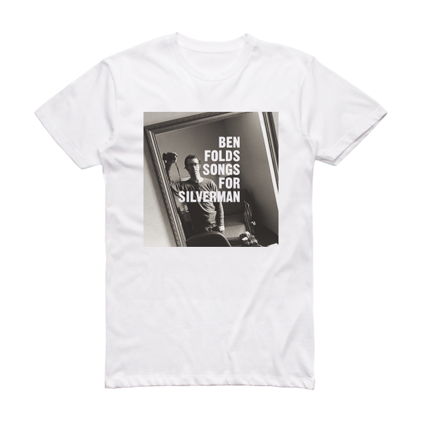 Ben Folds Songs For Silverman Album Cover T-Shirt White