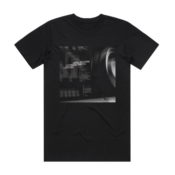 Max Richter Songs From Before Album Cover T-Shirt Black