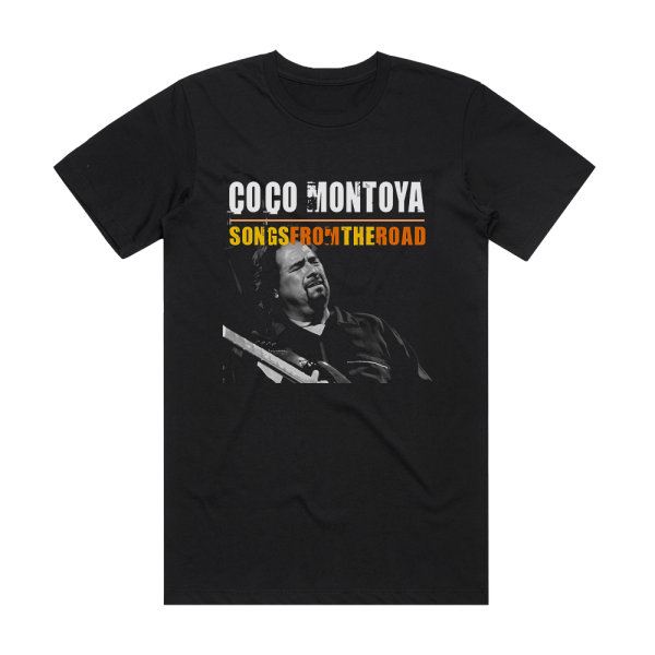 Coco Montoya Songs From The Road Album Cover T-Shirt Black