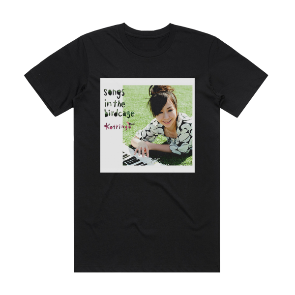 Kotringo Songs In The Birdcage Album Cover T-Shirt Black