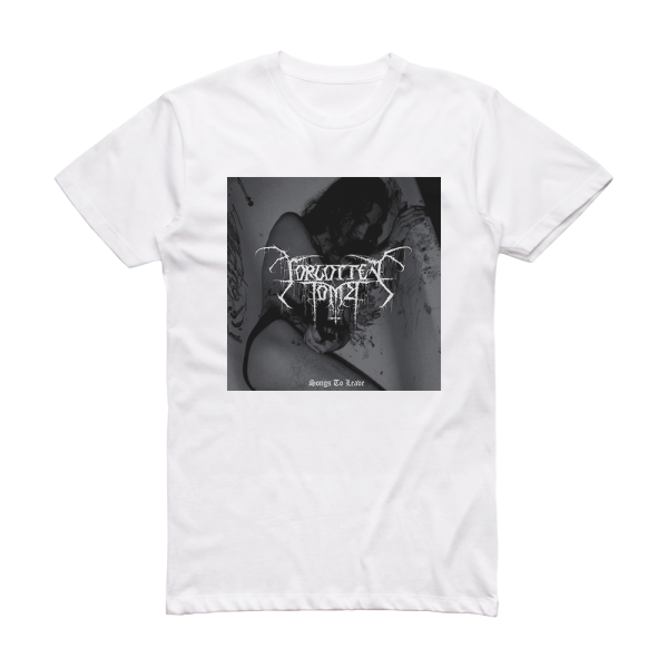 Forgotten Tomb Songs To Leave Album Cover T-Shirt White