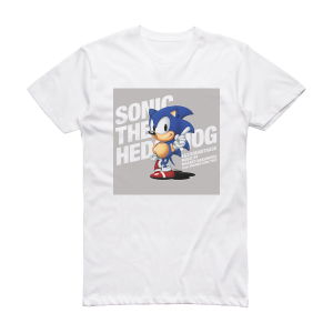 Masato Nakamura Sonic The Hedgehog 12 Soundtrack Album Cover T-Shirt White