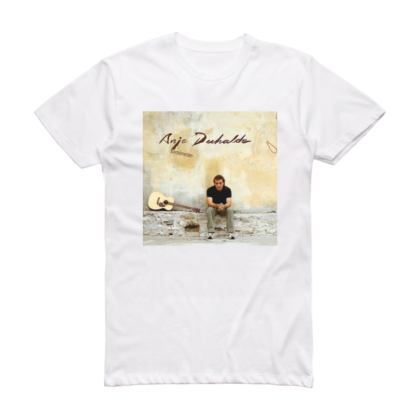 Anje Duhalde Sorminetan Album Cover T-Shirt White
