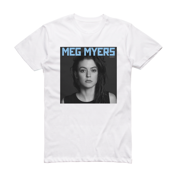 Meg Myers Sorry Album Cover T-Shirt White
