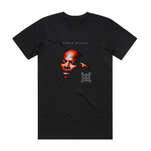 Alpha Blondy Sos Guerres Tribales Album Cover T-Shirt Black