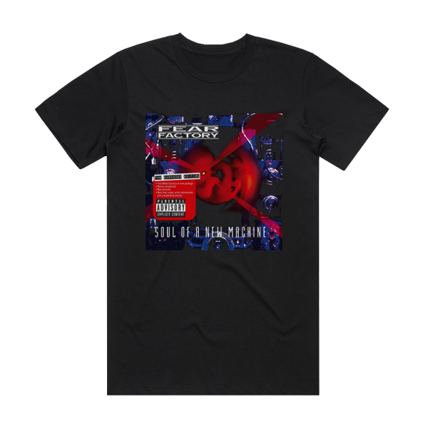 Fear Factory Soul Of A New Machine 2 Album Cover T-Shirt Black