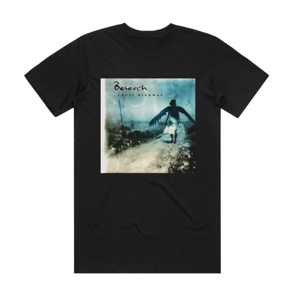 Beseech Souls Highway Album Cover T-Shirt Black