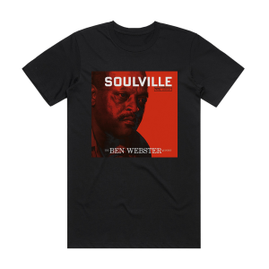 Ben Webster Soulville Album Cover T-Shirt Black