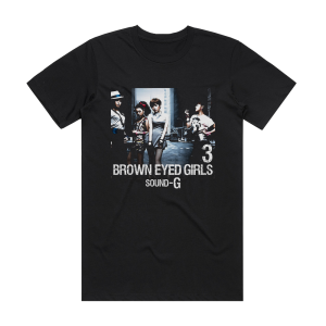 Brown Eyed Girls Sound G Album Cover T-Shirt Black