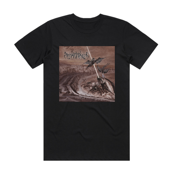 Mephistopheles Sounds Of The End Album Cover T-Shirt Black