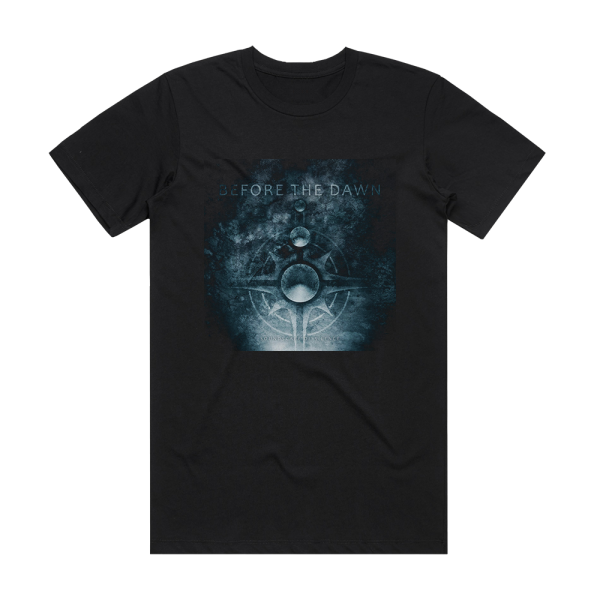 Before the Dawn Soundscape Of Silence Album Cover T-Shirt Black