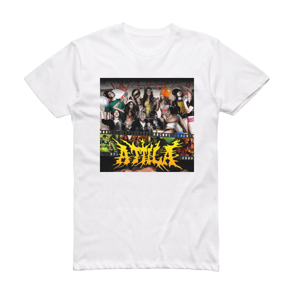 Attila Soundtrack To A Party Album Cover T-Shirt White