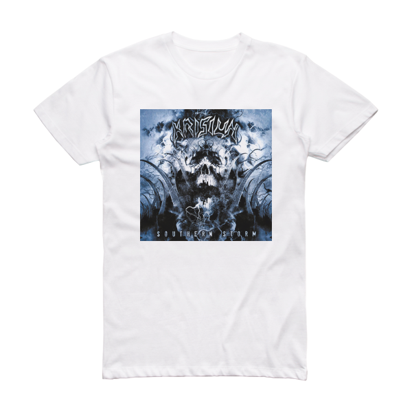 Krisiun Southern Storm 1 Album Cover T-Shirt White