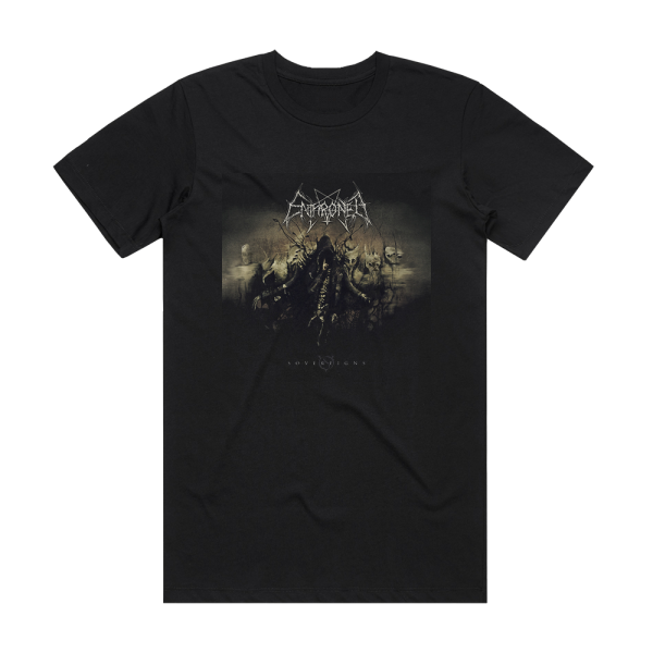 Enthroned Sovereigns Album Cover T-Shirt Black