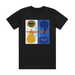 Esquivel Space Age Bachelor Pad Music Album Cover T-Shirt Black