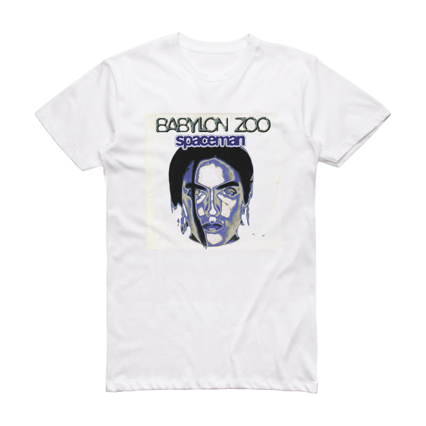 Babylon Zoo Spaceman Album Cover T-Shirt White