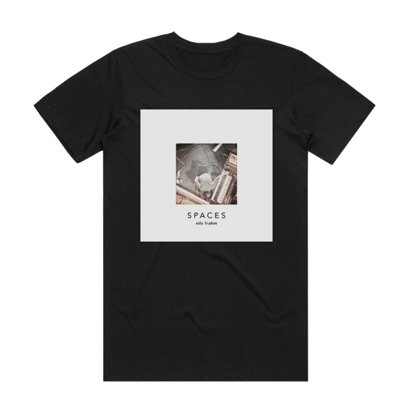 Nils Frahm Spaces Album Cover T-Shirt Black