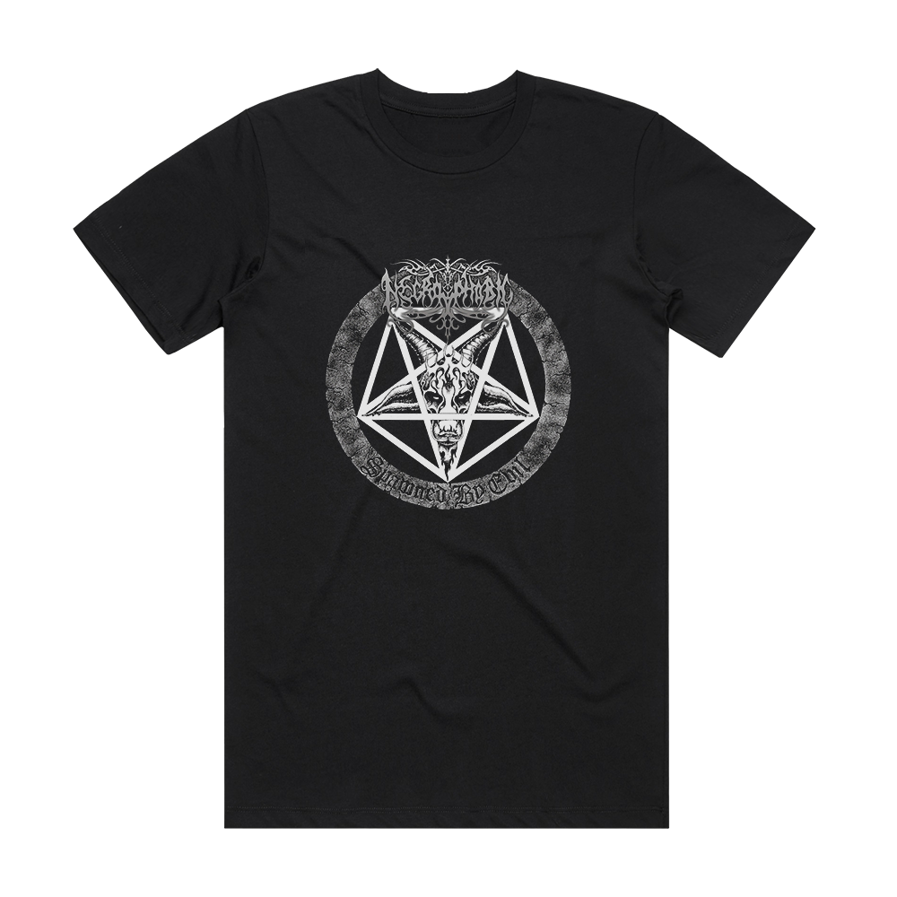 Necrophobic Spawned By Evil Album Cover T-Shirt Black – ALBUM COVER T ...