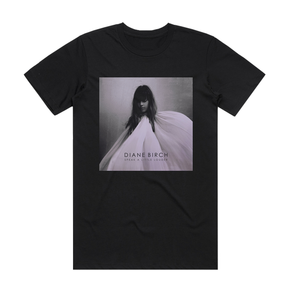 Diane Birch Speak A Little Louder Album Cover T-Shirt Black