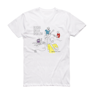 Masha Qrella Speak Low Album Cover T-Shirt White