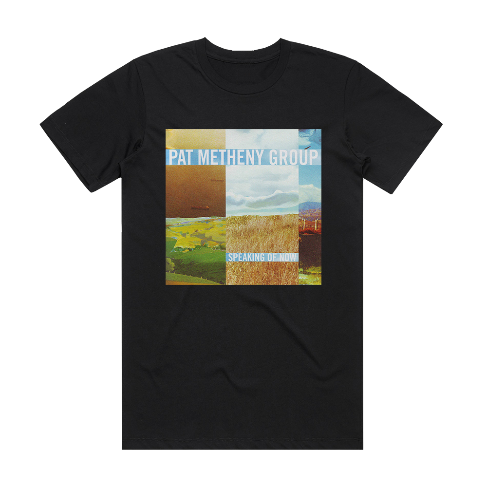 Pat Metheny Group Speaking Of Now Album Cover T-Shirt Black