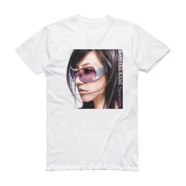 Nami Tamaki Speciality Album Cover T-Shirt White