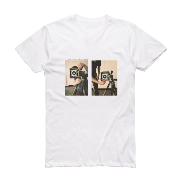 Ben Folds Speed Graphic Album Cover T-Shirt White