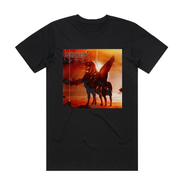 Melechesh Sphynx Album Cover T-Shirt Black