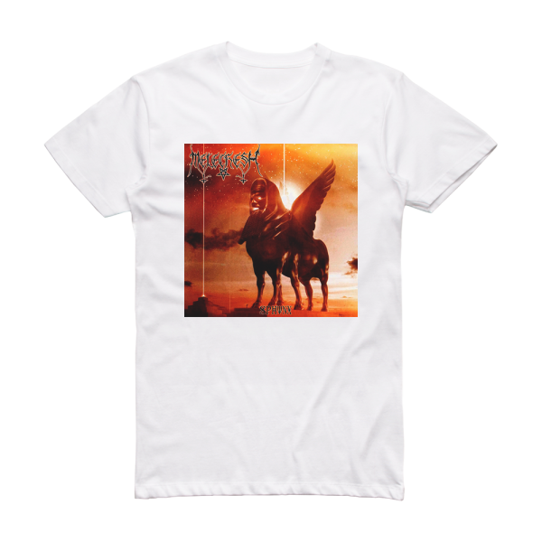 Melechesh Sphynx Album Cover T-Shirt White