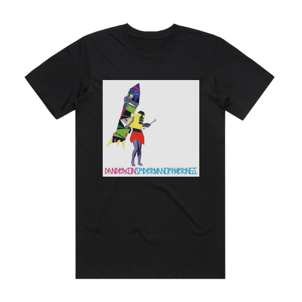 Dan Deacon Spiderman Of The Rings Album Cover T-Shirt Black