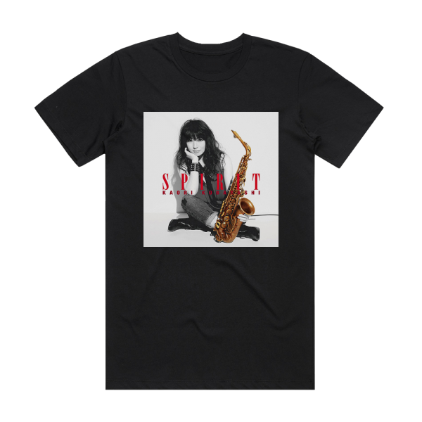 Kaori Kobayashi Spirit Album Cover T-Shirt Black