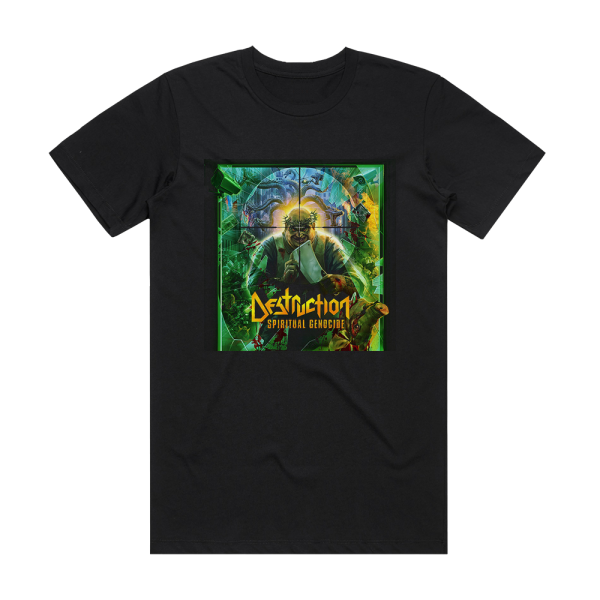 Destruction Spiritual Genocide Album Cover T-Shirt Black