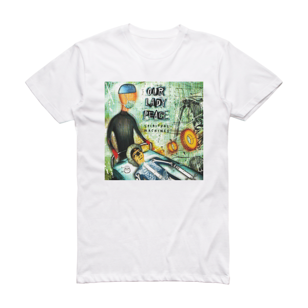 Our Lady Peace Spiritual Machines Album Cover T-Shirt White
