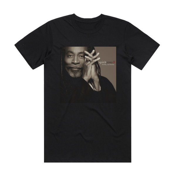 Bobby McFerrin Spirityouall Album Cover T-Shirt Black