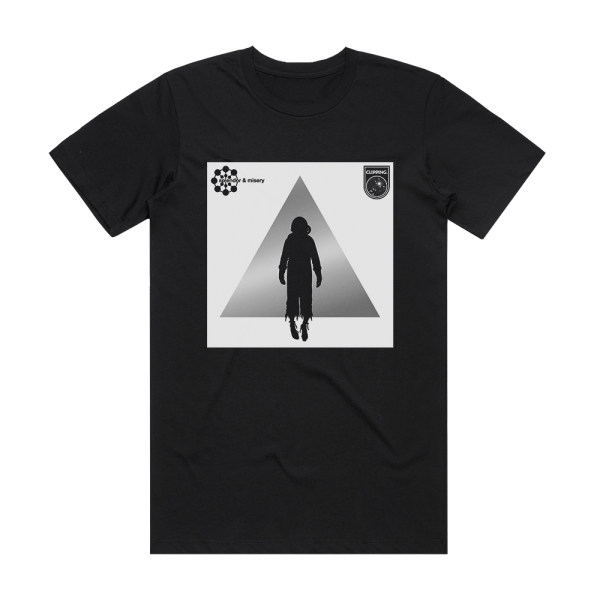 clipping Splendor Misery Album Cover T-Shirt Black