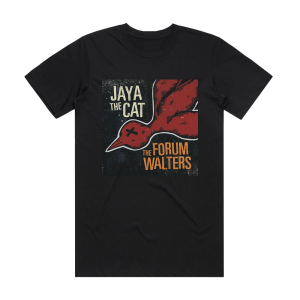 Jaya the Cat Split 7 Album Cover T-Shirt Black
