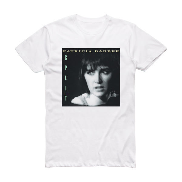 Patricia Barber Split Album Cover T-Shirt White