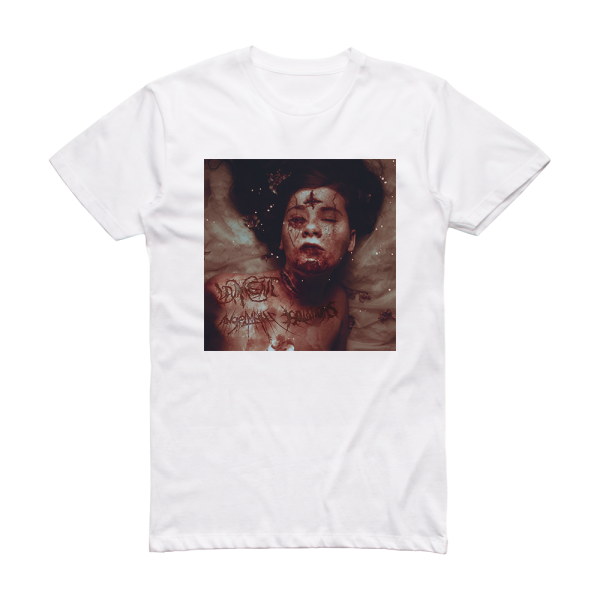 AngelMaker Split Ep Album Cover T-Shirt White