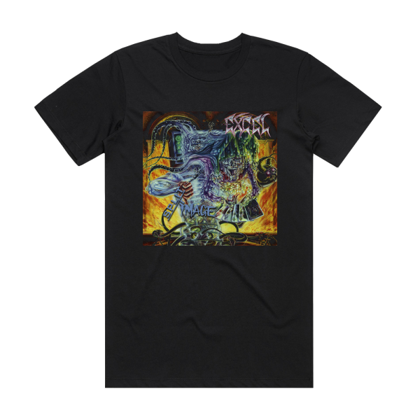 Excel Split Image 2 Album Cover T-Shirt Black