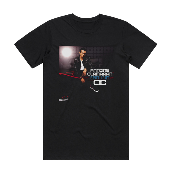 Antoine Clamaran Spotlight Album Cover T-Shirt Black