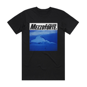 Mezzoforte Sprelllifandi Album Cover T-Shirt Black