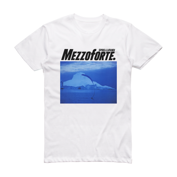 Mezzoforte Sprelllifandi Album Cover T-Shirt White